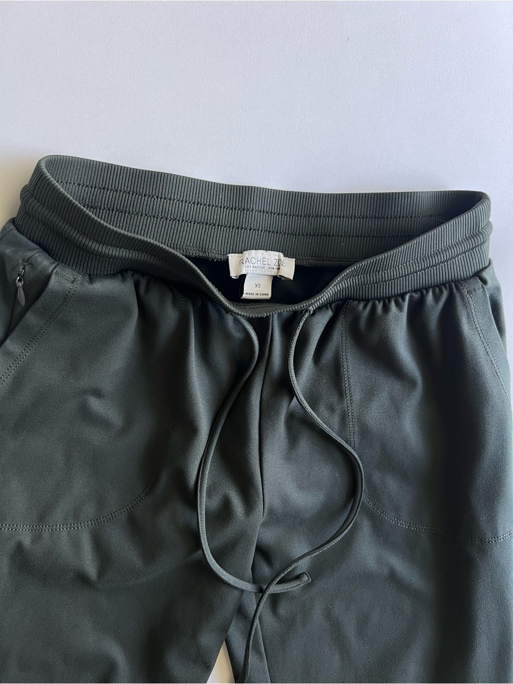 Rachel Zoe Pull On Jogger Pants Black XS - Picture 2 of 6